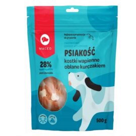 Maced Psiakość Kostki Wapienne Oblane Kurczakiem 6cm 500g