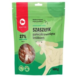 Maced Szaszłyk Pałeczki Owinięte Królikiem 500g