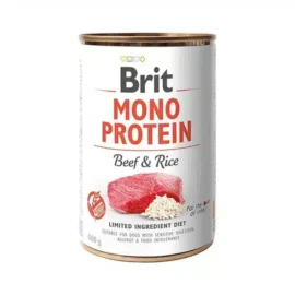 Brit Mono Protein Wołowina z Ryżem 400g