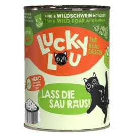 Lucky Lou Lifestage Adult Wołowina i Dzik 400g
