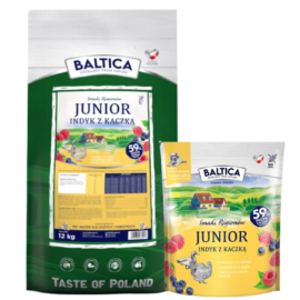 Baltica Junior Indyk Z Kaczką L/XL