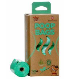 Poop Bags Worki na Odchody Biała Herbata 8x15 szt