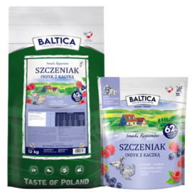 Baltica Szczeniak Indyk Z Kaczką L/XL