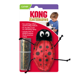 Kong Zabawka Dla Kota Refillables Ladybug - Biedronka