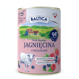 Baltica Karma Mokra Jagnięcina Z Malinami 400g