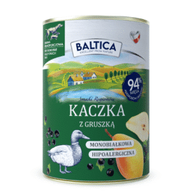Baltica Karma Mokra Kaczka Z Gruszką 400g