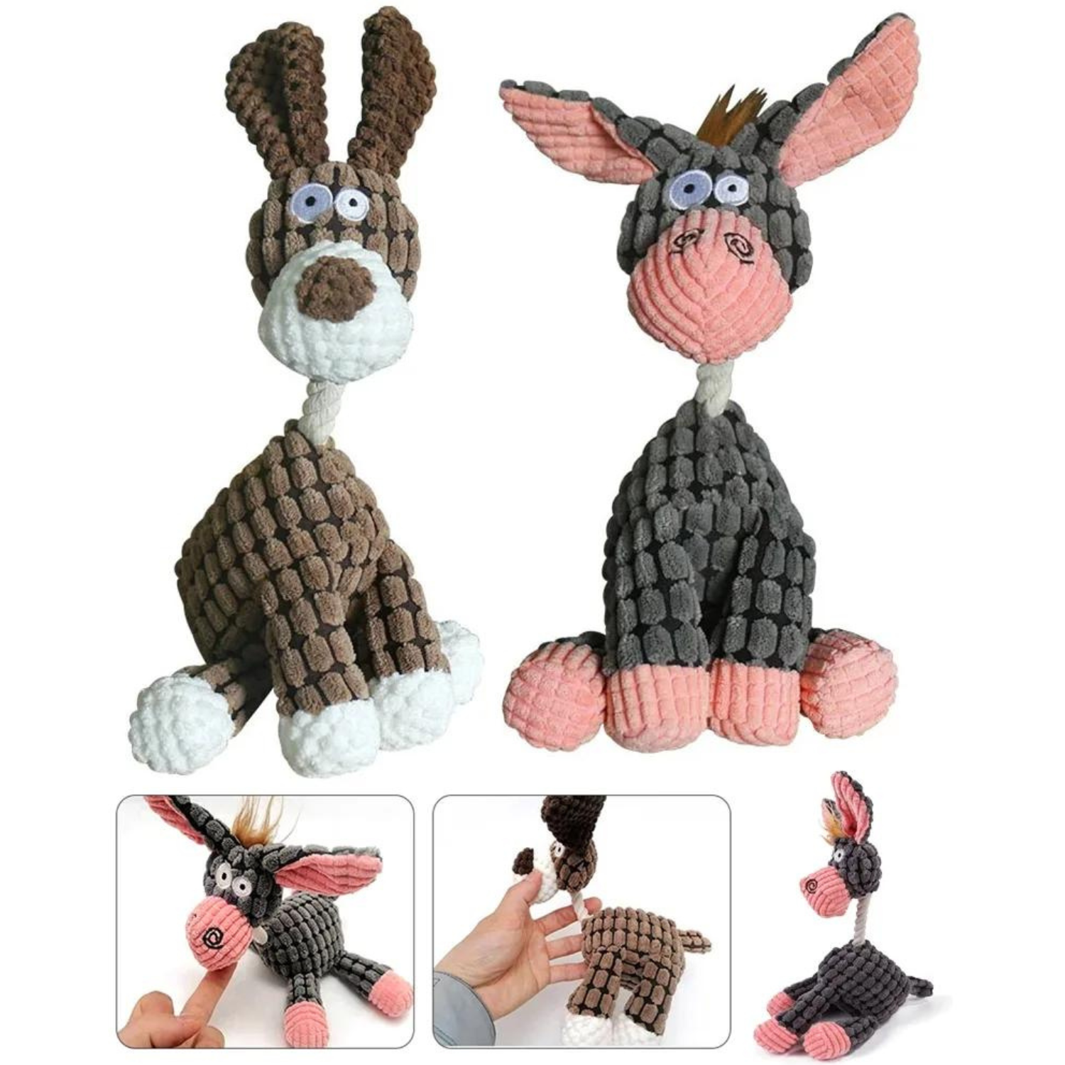 Nuxie Pluszowa Zabawka Dla Psa Mix Wzorów 23cm - obrazek 2