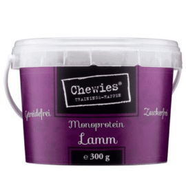 Chewies Trainings-Happen Jagnięcina Wiaderko 300g