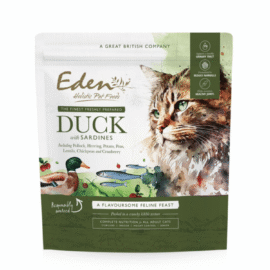 Eden Karma Sucha Dla Kota Kaczka I Sardynka 1,5kg