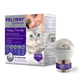 Feliway Optimum Kocie Feromony Dyfuzor + Wkład 48ml