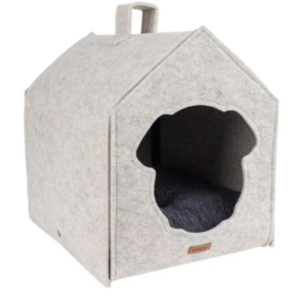 Amiplay Domek Dla Psa Hygge Quick Press 2in1 Beż