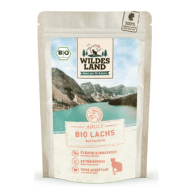Wildes Land Bio Saszetka Dla Kota Łosoś 85g