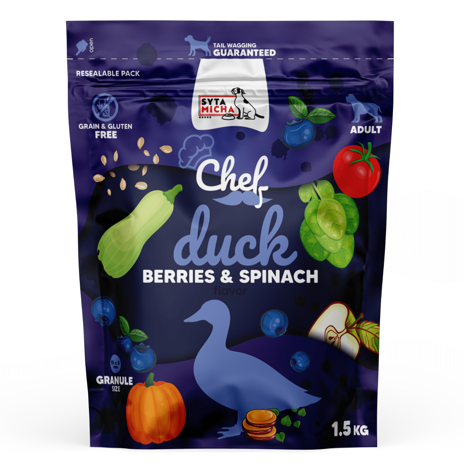 Syta Micha CHEF Dla Psa Kaczka - obrazek 2