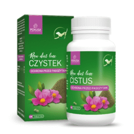 Pokusa RawDietLine Cistus Czystek 120tbl