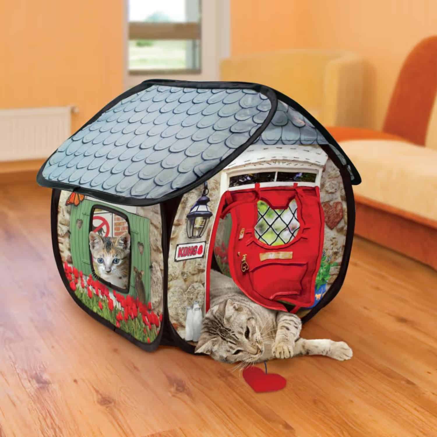 KONG Play Spaces Bungalow- Domek dla Kota - obrazek 4