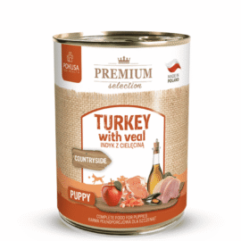 Pokusa Premium Selection Puppy Indyk Z Cielęciną