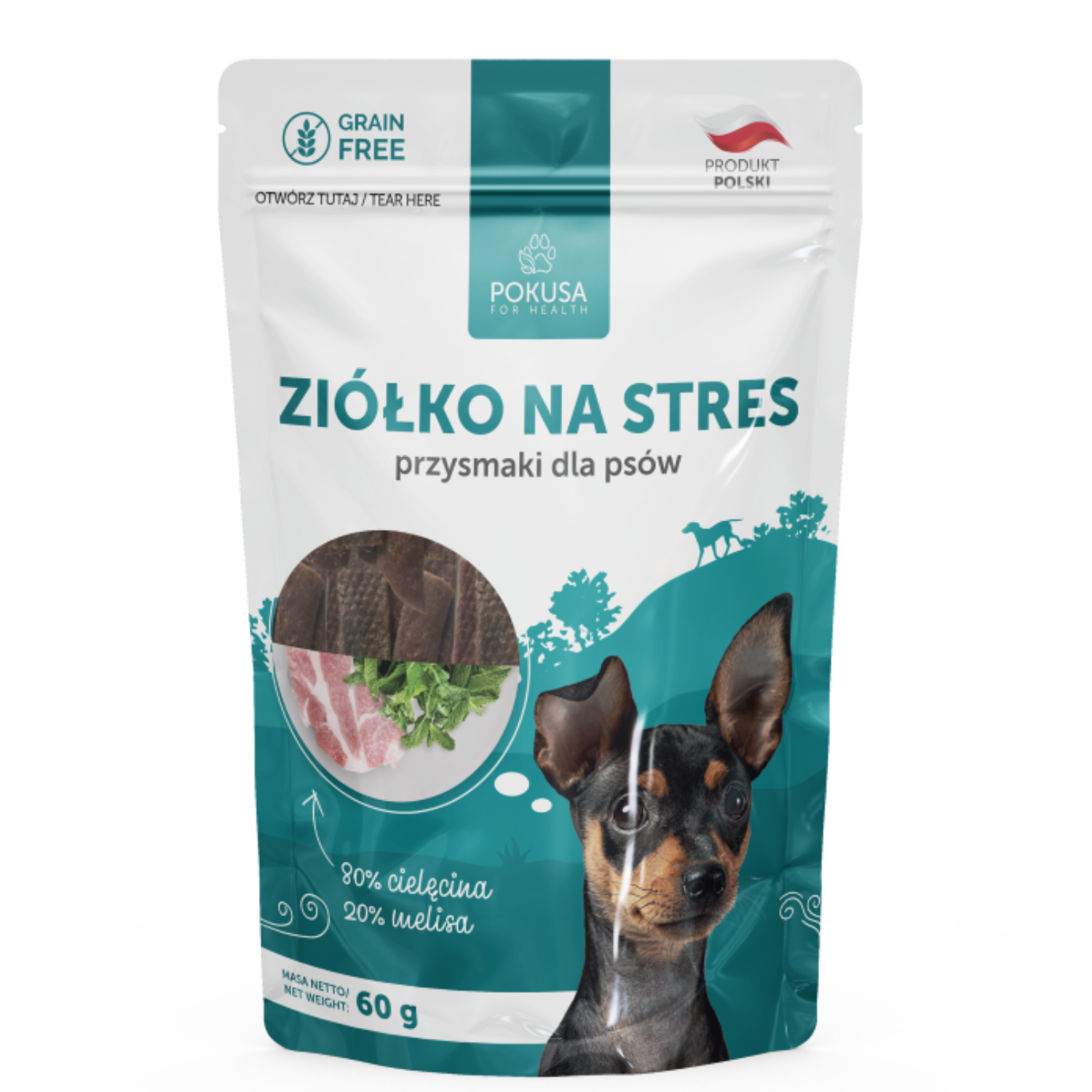 Pokusa Premium Selection - Ziółko na stres 60g