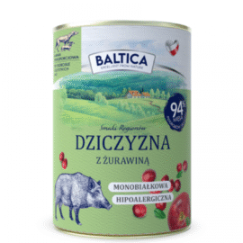 Baltica Karma Mokra Dziczyzna Z Żurawiną 400g