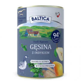 Baltica Karma Mokra Gęsina Z Indykiem 400g