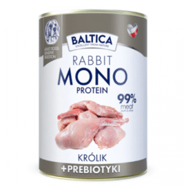 Baltica Karma Mokra Mono Królik Z Prebiotykami 400g