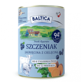 Baltica Karma Mokra Szczeniak Jagnięcina Z Cielęciną 400g
