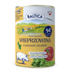 Baltica Karma Mokra Wieprzowina Z Jabłkiem 400g