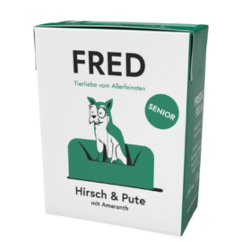 Fred Senior Mokra Karma Dla Psa Dziczyzna Z Indykiem 390g