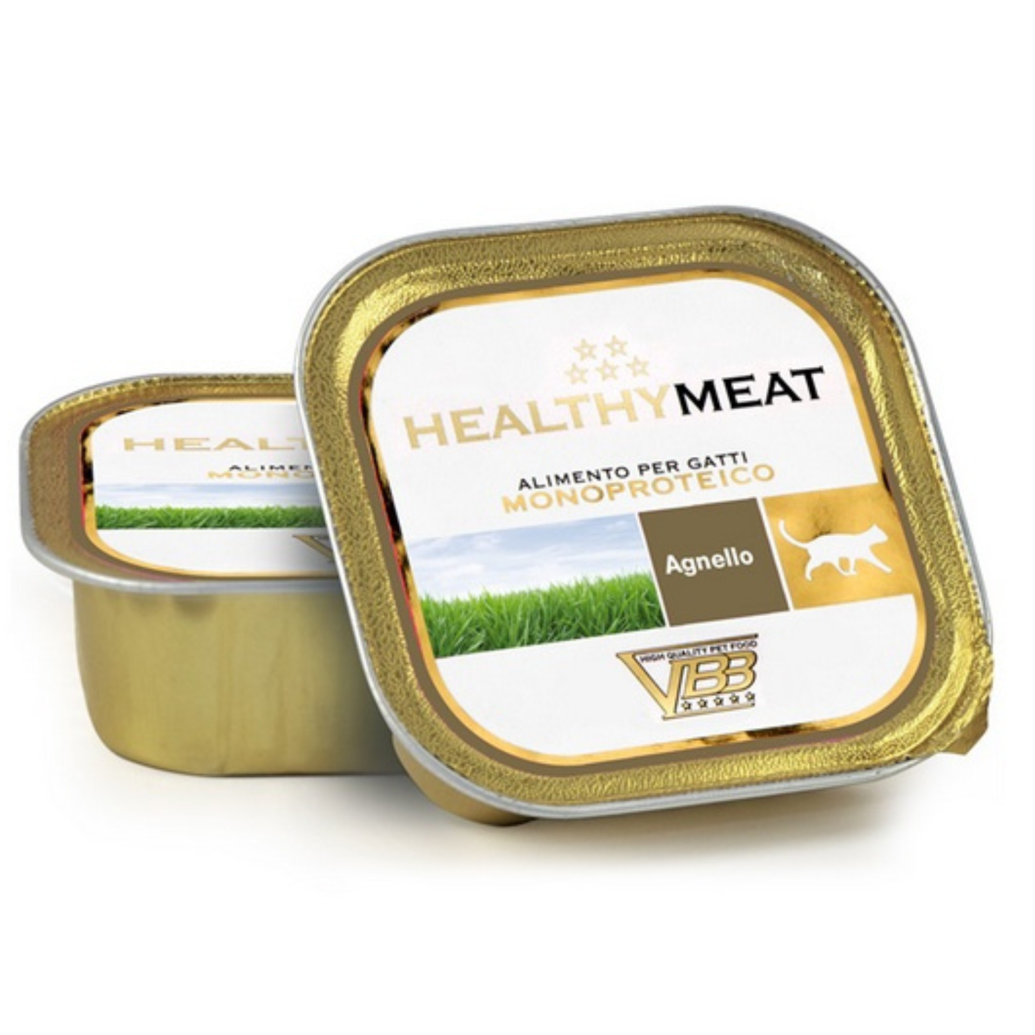 Healthy Meat Kot Mono Jagnięcina tacka 90g