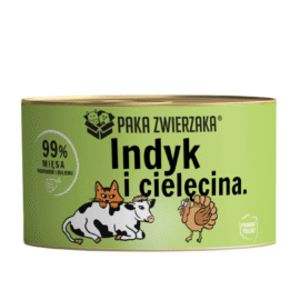 Paka Zwierzaka Mokra Karma Indyk Z Cielęciną 200g