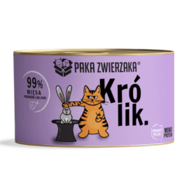 Paka Zwierzaka Mokra Karma Królik 200g