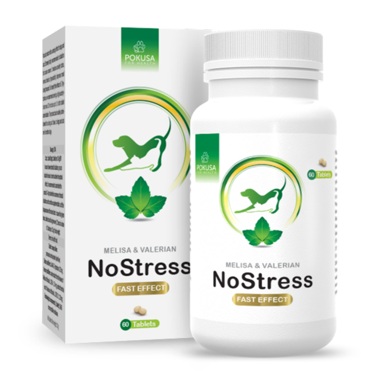 Pokusa GreenLine No Stress 60 Tablets - obrazek 2