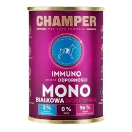 Champer Immuno Karma Mokra Dla Psa Wołowina 400g