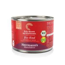 HERRMANN'S Selection Cat Bio Rind- bio wołowina z dynią