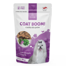 Pokusa Ciastka Premium Selection Coat Boom! Piękna Sierść I Skóra 70g