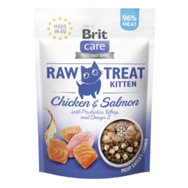 Brit Care Raw Treat Freeze-Dried Kitten Kurczak i Łosoś 40g