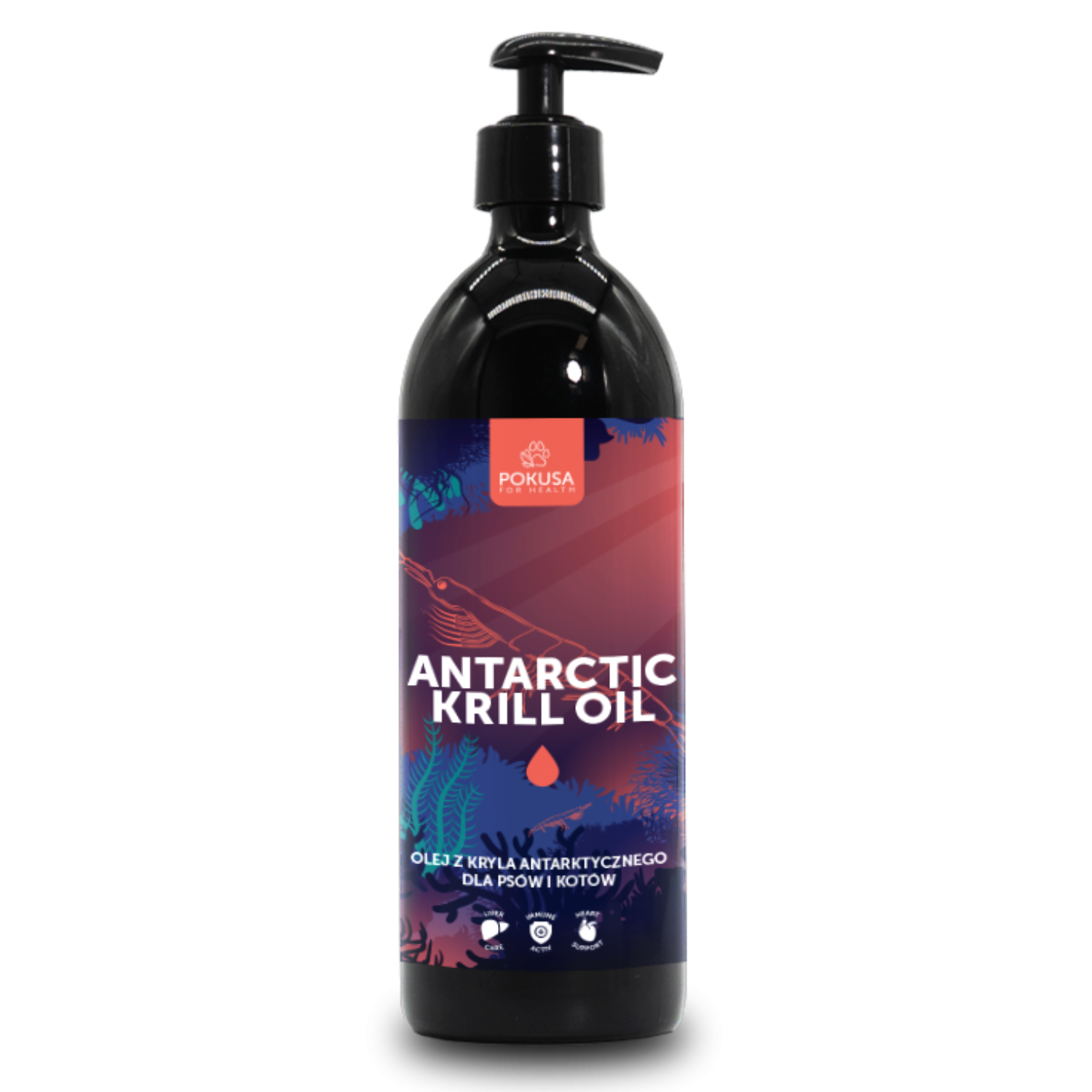 Pokusa Oceanic Line Antarctic Krill Oil - obrazek 3