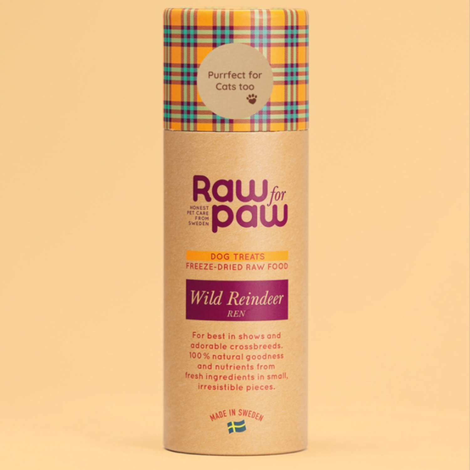RAW for PAW Wild Moose Przysmaki Liofilizowane Renifer 45g - obrazek 2