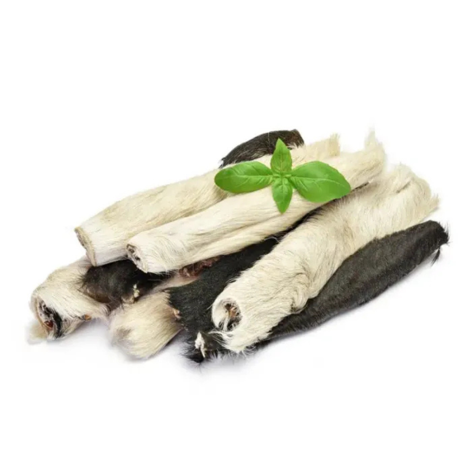 Petmex Gryzak Naturalny Skóra Wołowa Z Futrem 15cm 200g - obrazek 2