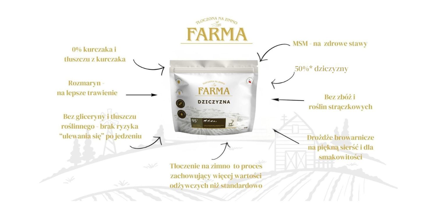 Farma - Dziczyzna Hipoalergiczna Tłoczona na Zimno - obrazek 6