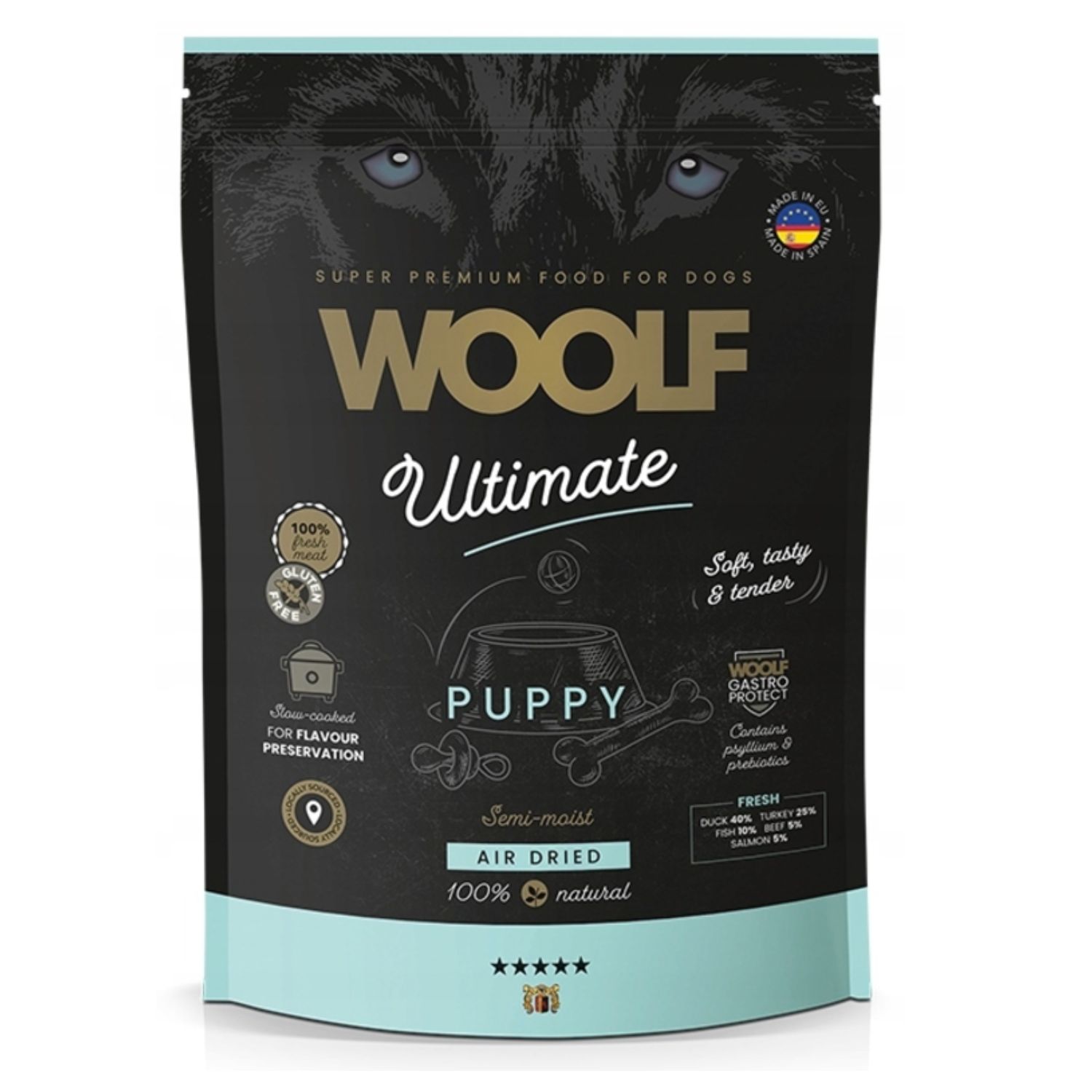 Woolf Ultimate Soft Puppy - Kaczka dla Szczeniąt 1kg