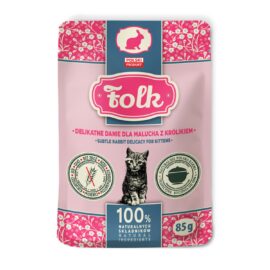 Folk Kitten dla Malucha z Królikiem Saszetka 85g