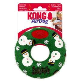 KONG Holiday AirDog Squeaker Donut M