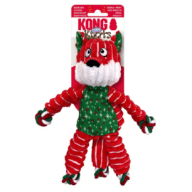 Kong Holiday Floppy Knots Fox S/M