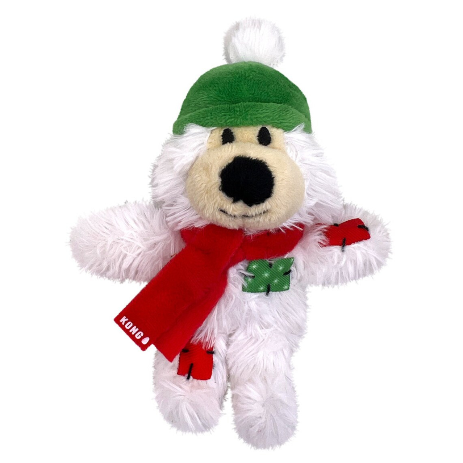 KONG Holiday Softies Bear Assorted 10cm - obrazek 2