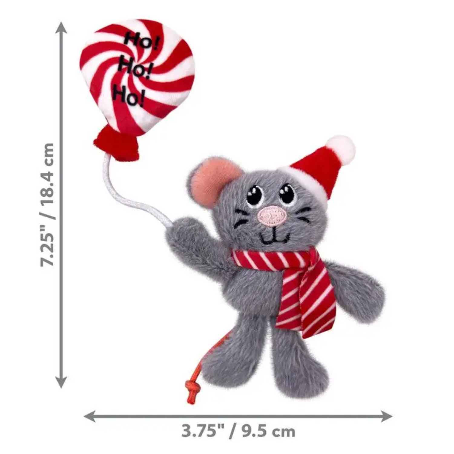 KONG Holiday Occasions Mouse 18cm - obrazek 3