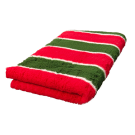 Legowisko DRY BED 28mm antypoślizgowe pasy świąteczne