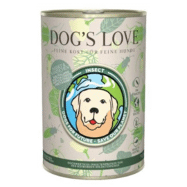 DOG'S LOVE Insekt Kaninchen Owady Z Królikiem 400g