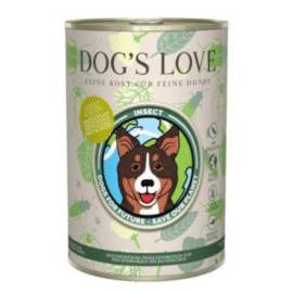 DOG'S LOVE Insekt Huhn Kurczak Z Insektami 400g