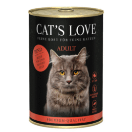 CAT'S LOVE Rind Pur Wołowina Z Mniszkiem 400g