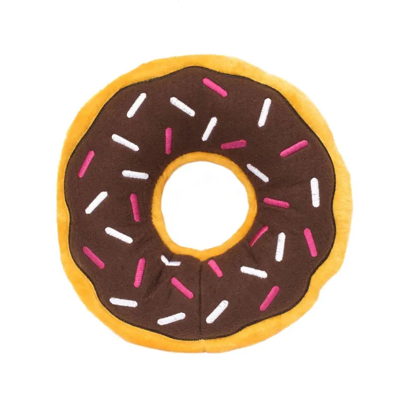 ZippyPaws pluszowy Donut Jumbo czekoladowy